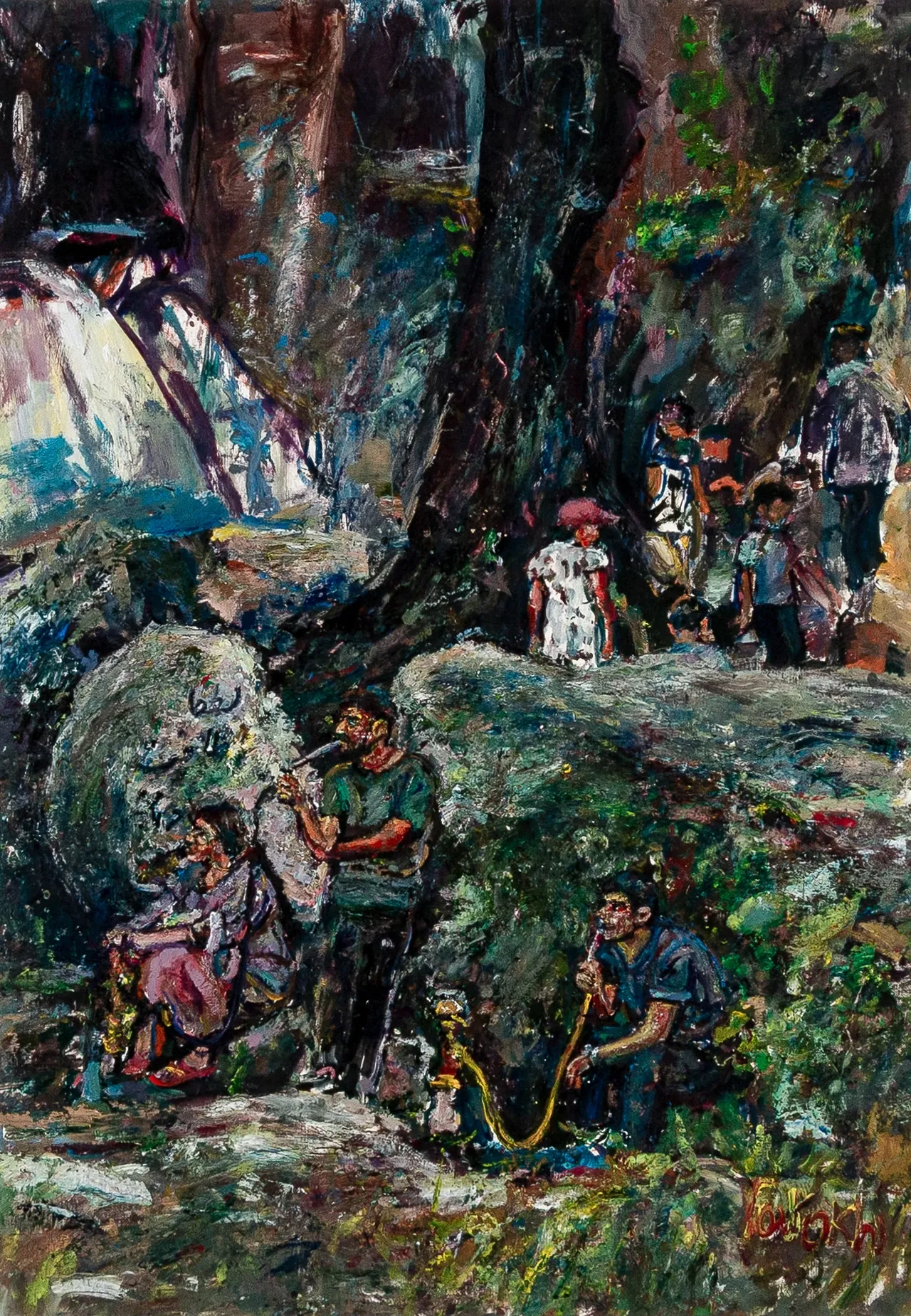 زیر درخت کهن