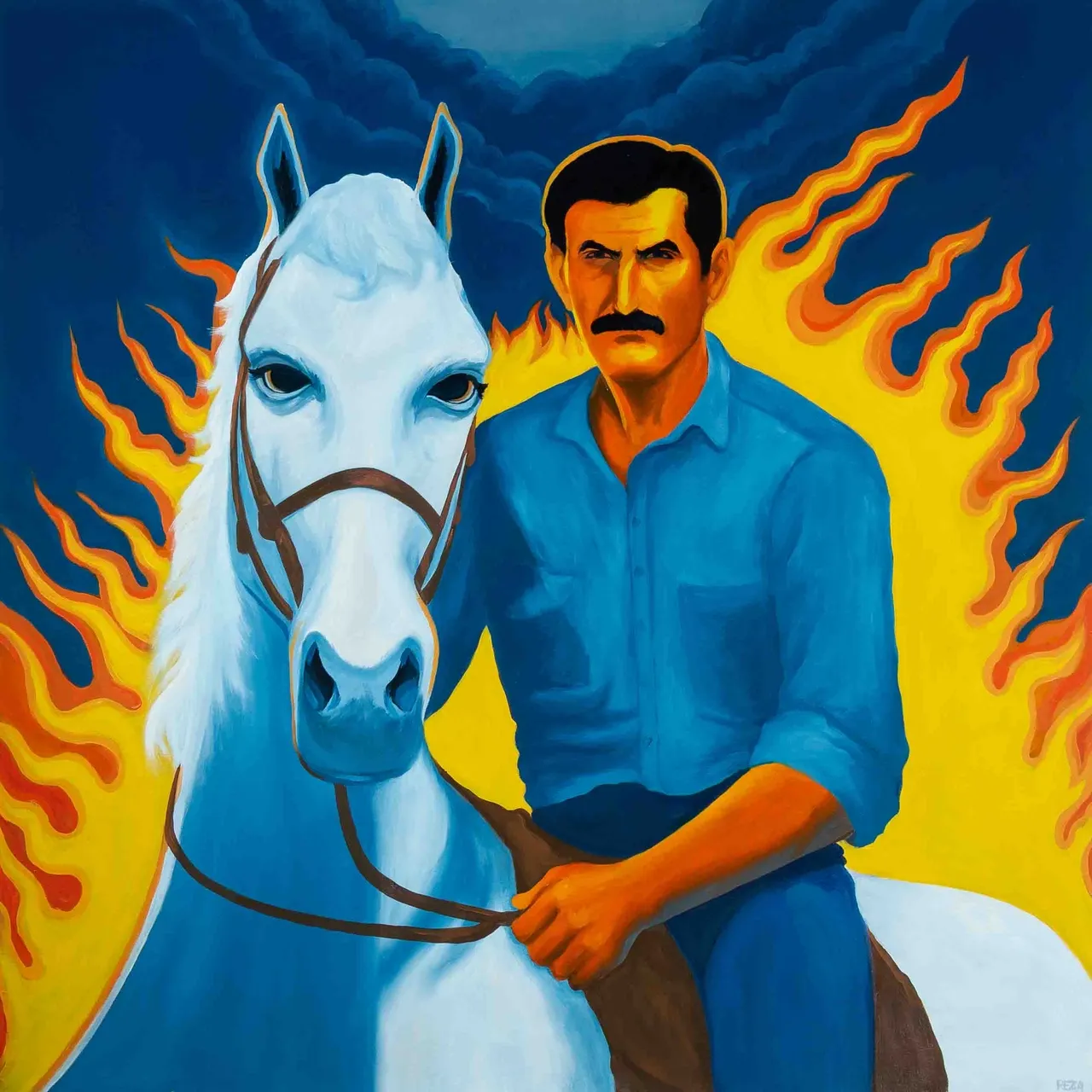 یاور و اسب دلاور
