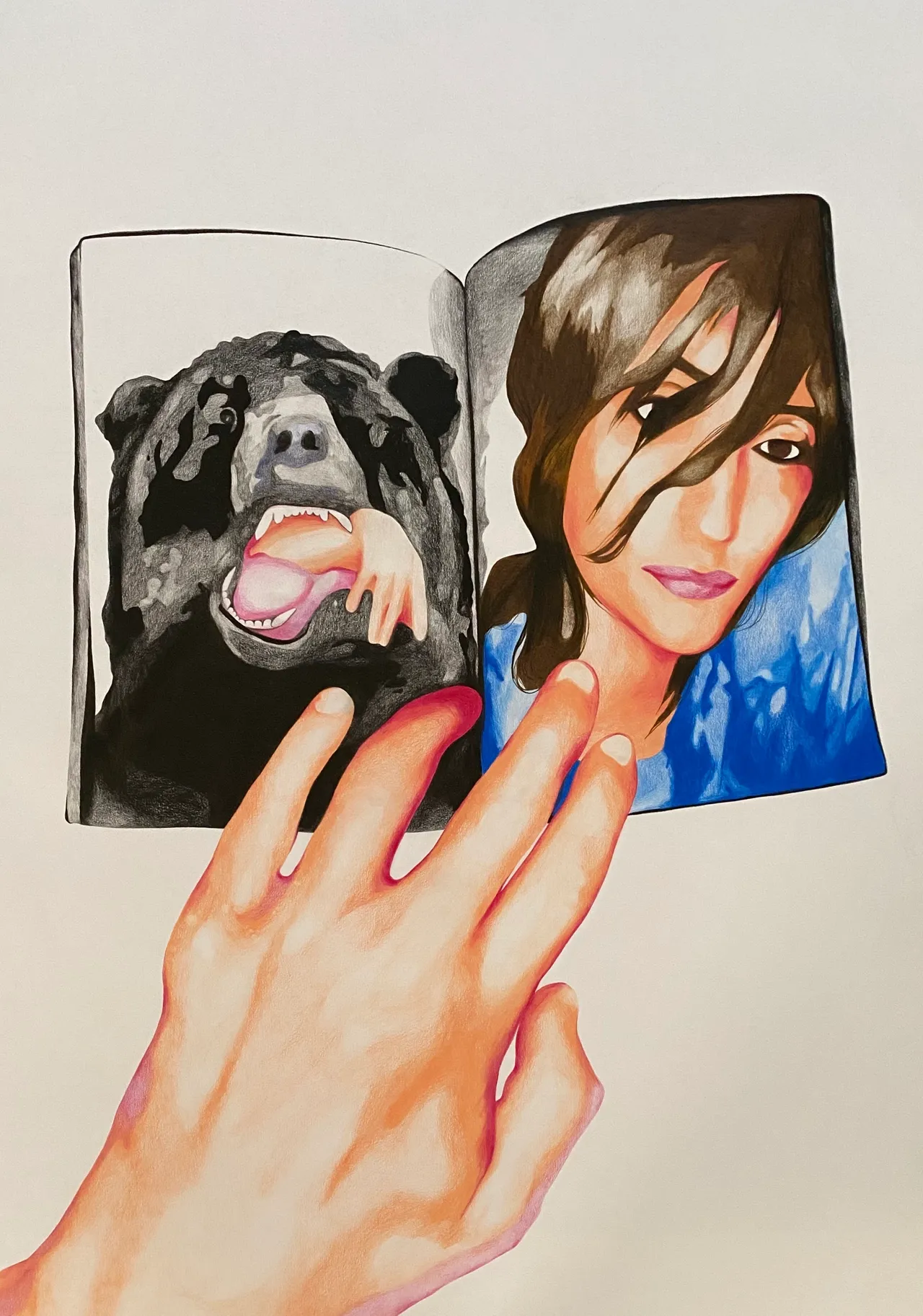 فقط دست او را گاز خواهم گرفت